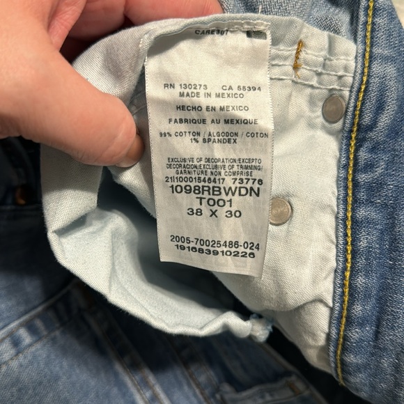 WRANGLER Women’s relaxed boot medium wash jeans 38x30 - Picture 5 of 5